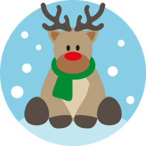 Ren Rudolf - BIld av Laura Clayton från Pixabay